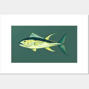 Yellowfin Tuna Posters and Art